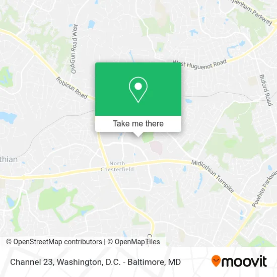 Channel 23 map