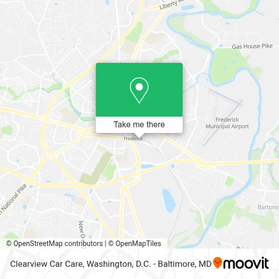 Clearview Car Care map