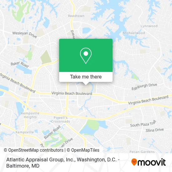Atlantic Appraisal Group, Inc. map