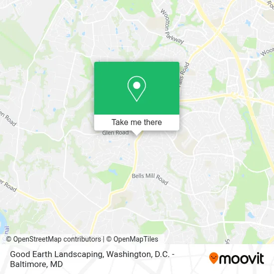 Good Earth Landscaping map
