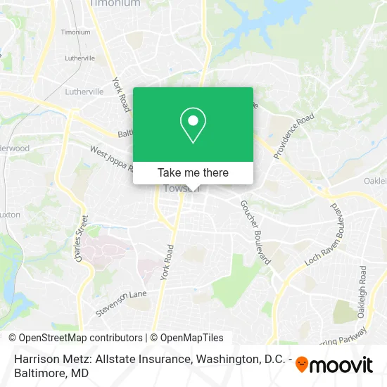 Harrison Metz: Allstate Insurance map