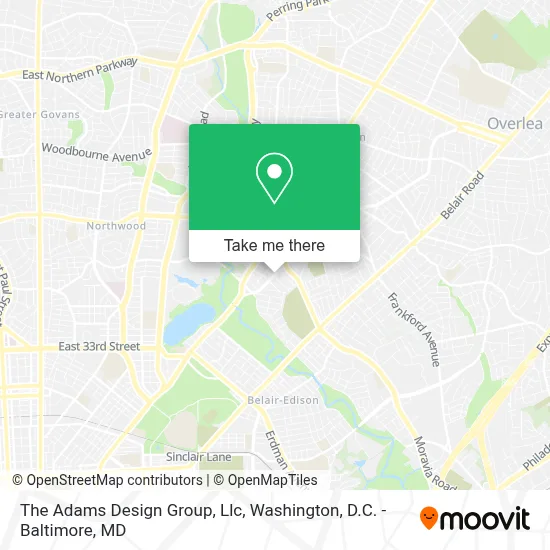The Adams Design Group, Llc map