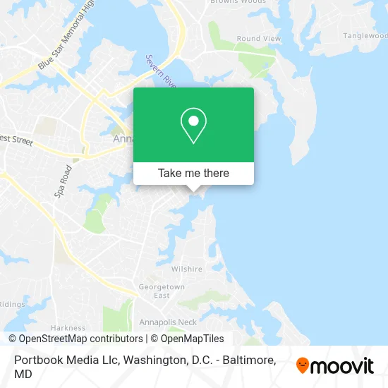 Portbook Media Llc map