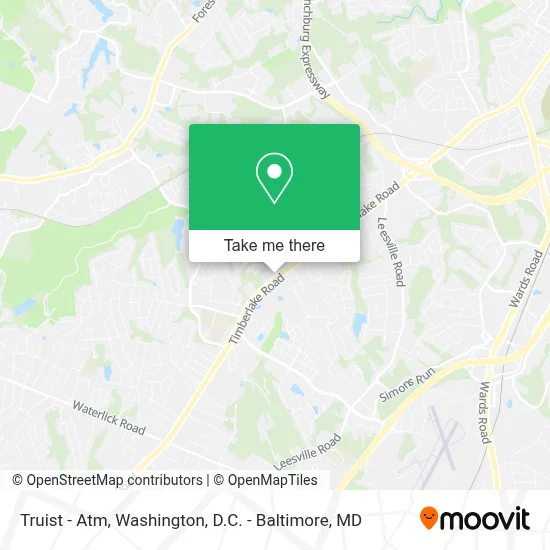 Truist - Atm map