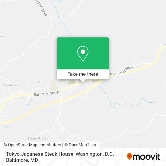 Tokyo Japanese Steak House map