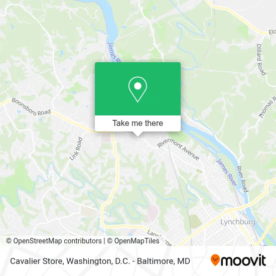 Cavalier Store map