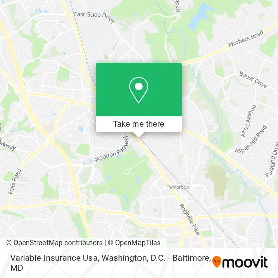 Variable Insurance Usa map