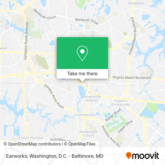 Earworks map