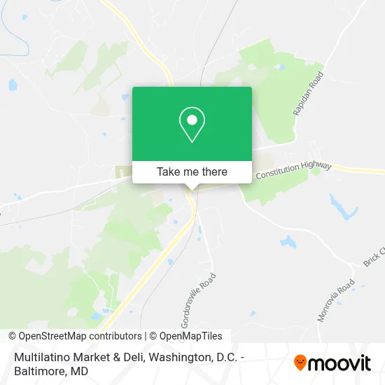 Multilatino Market & Deli map