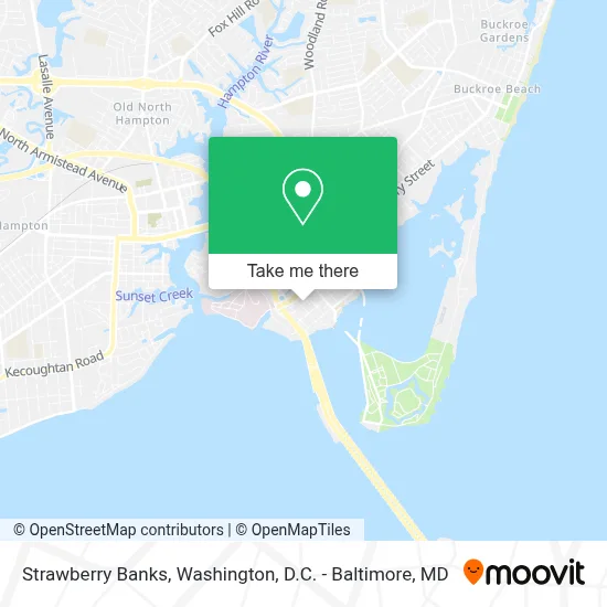 Strawberry Banks map