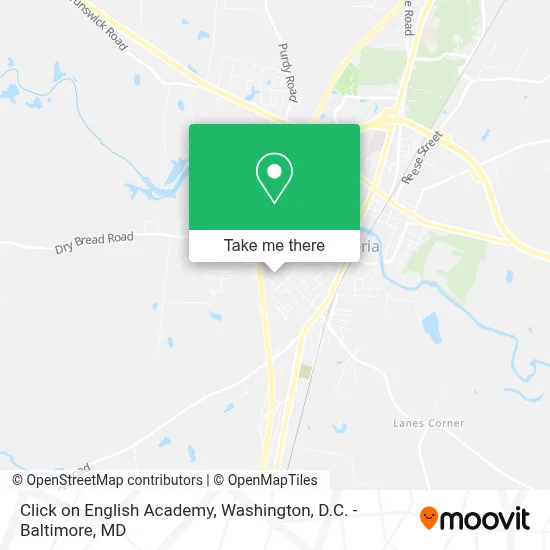 Click on English Academy map