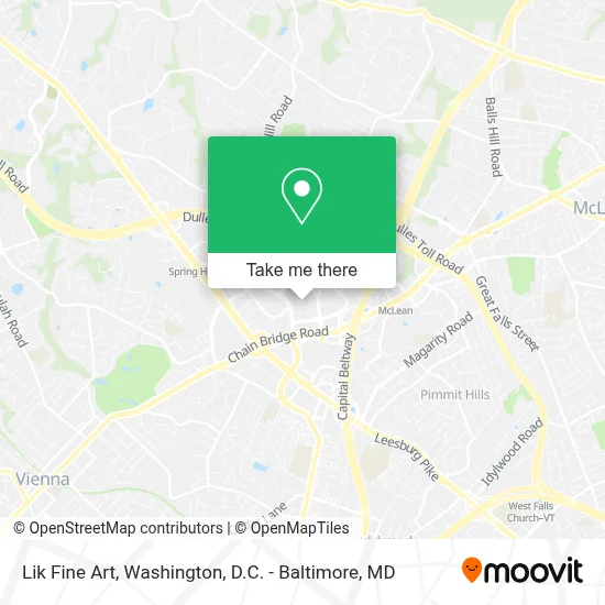 Lik Fine Art map