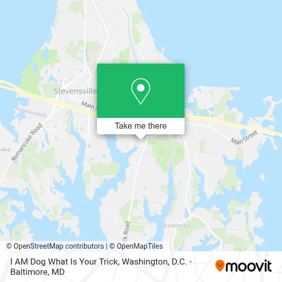 I AM Dog What Is Your Trick map