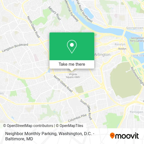 Neighbor Monthly Parking map
