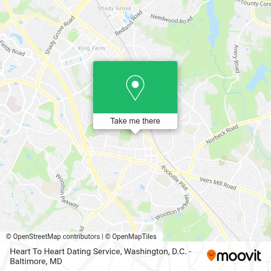 Heart To Heart Dating Service map