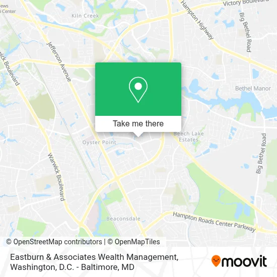 Eastburn & Associates Wealth Management map