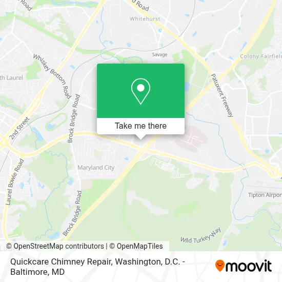 Quickcare Chimney Repair map