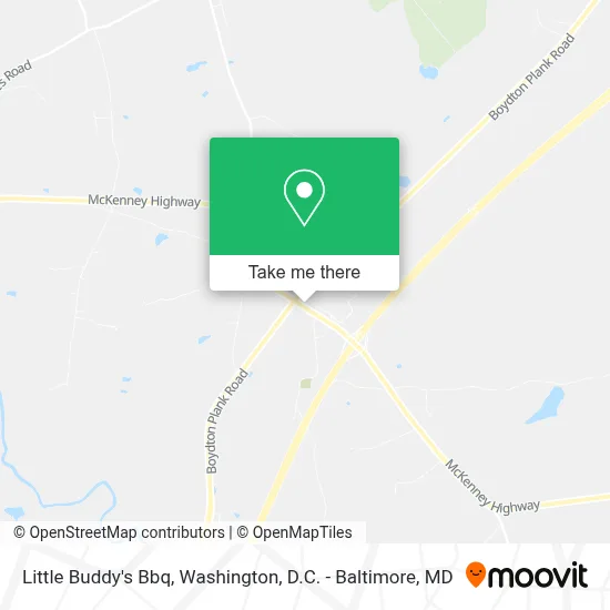 Little Buddy's Bbq map