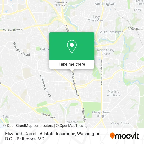 Elizabeth Carroll: Allstate Insurance map