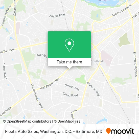 Fleets Auto Sales map
