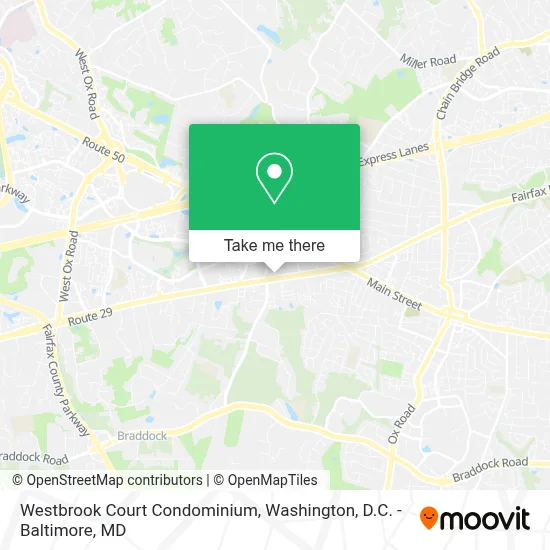 Westbrook Court Condominium map