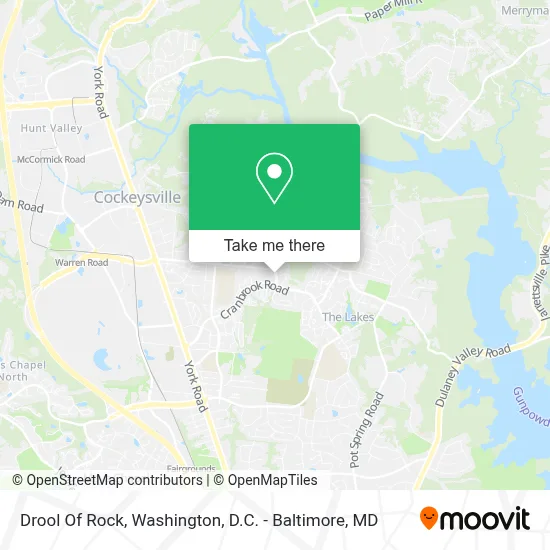 Drool Of Rock map