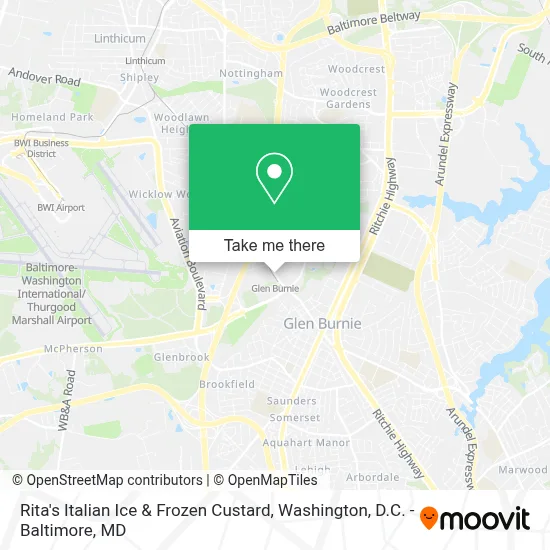 Rita's Italian Ice & Frozen Custard map