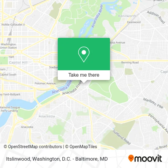 Itslinwood map