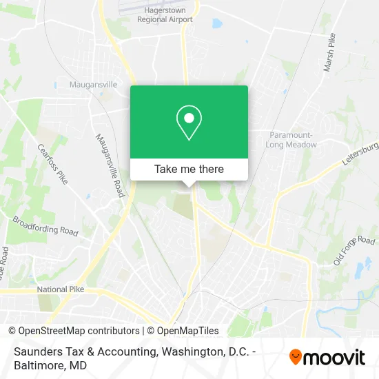 Saunders Tax & Accounting map