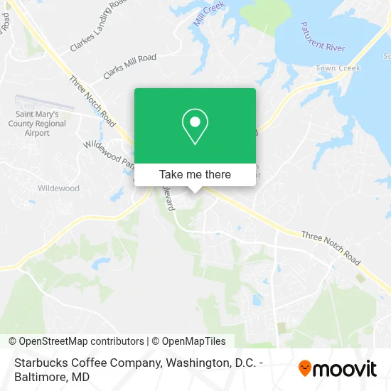 Starbucks Coffee Company map