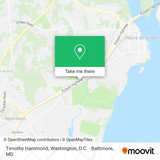 Timothy Hammond map