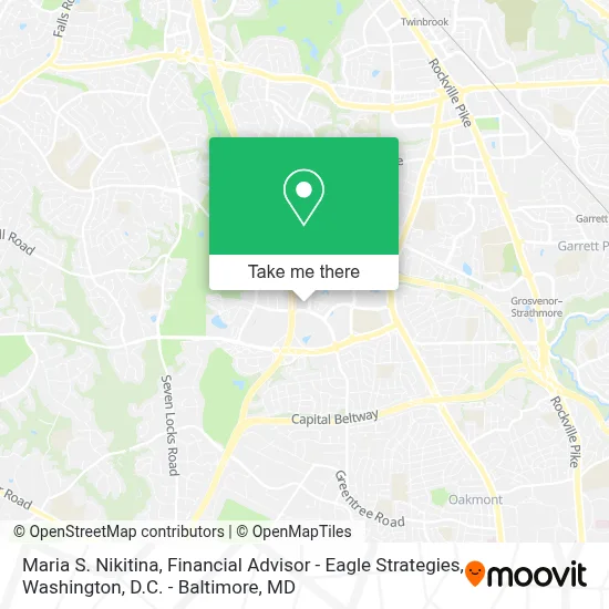 Maria S. Nikitina, Financial Advisor - Eagle Strategies map