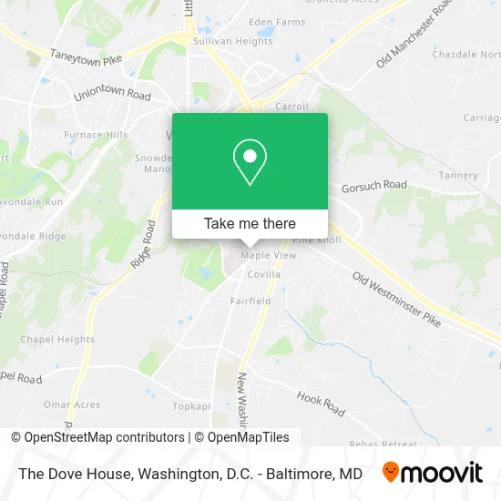 The Dove House map