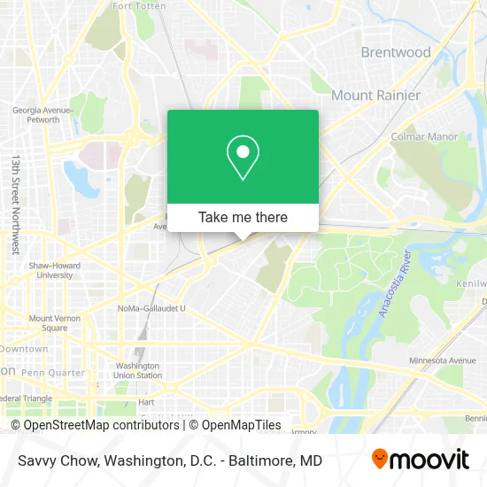 Savvy Chow map