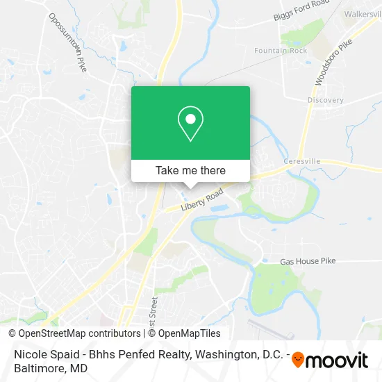 Nicole Spaid - Bhhs Penfed Realty map