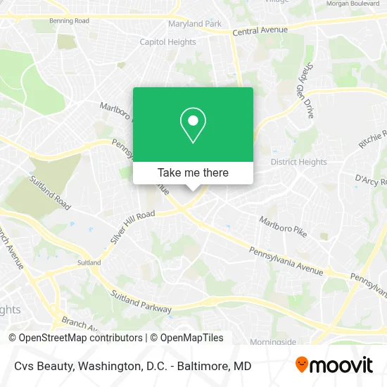 Cvs Beauty map