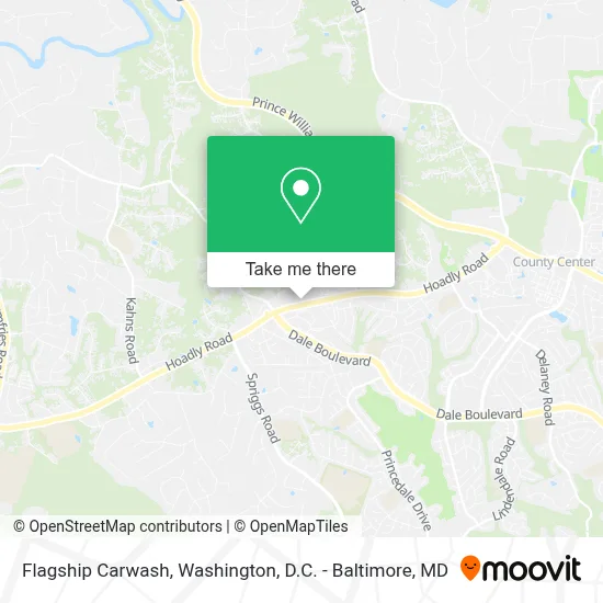 Flagship Carwash map