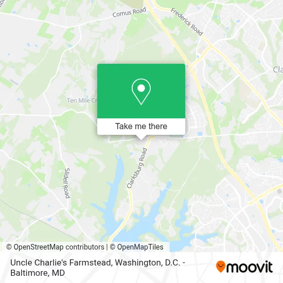 Uncle Charlie's Farmstead map
