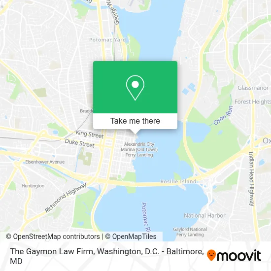 The Gaymon Law Firm map