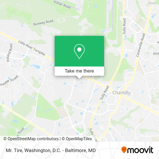 Mr. Tire map