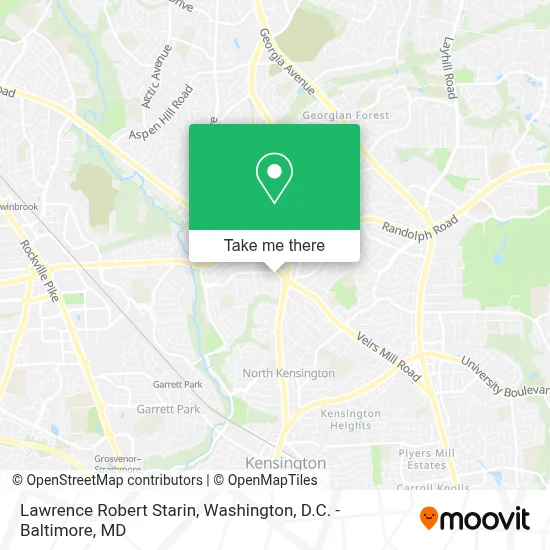 Lawrence Robert Starin map