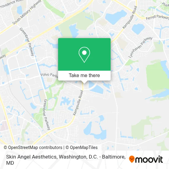 Skin Angel Aesthetics map