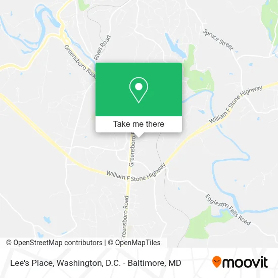 Lee's Place map
