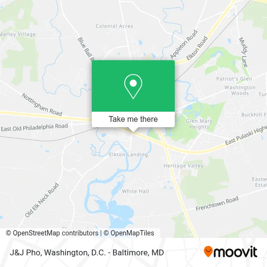 J&J Pho map