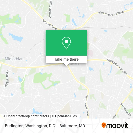 Burlington map