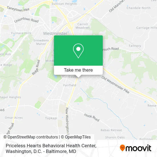 Priceless Hearts Behavioral Health Center map
