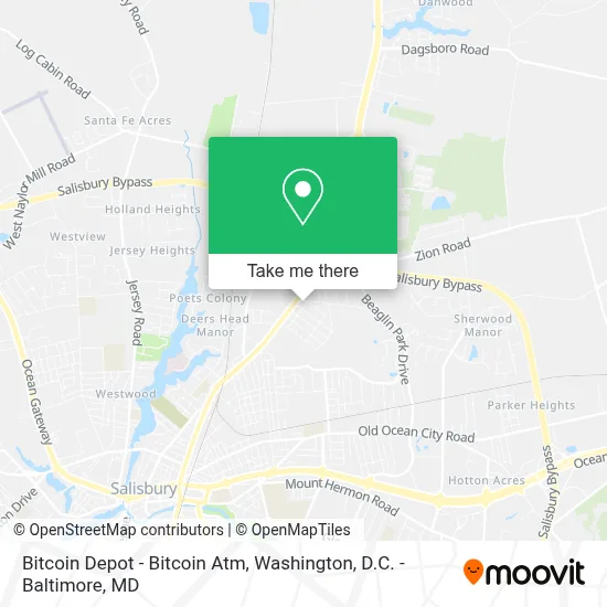 Bitcoin Depot - Bitcoin Atm map