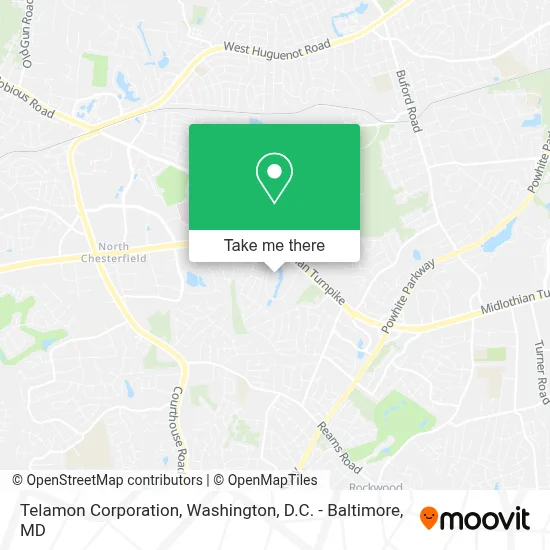 Telamon Corporation map