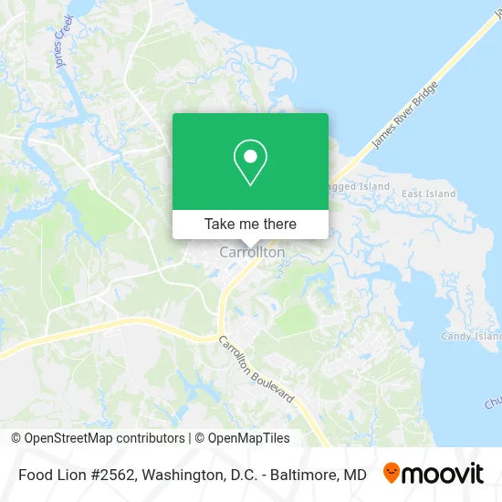 Food Lion #2562 map