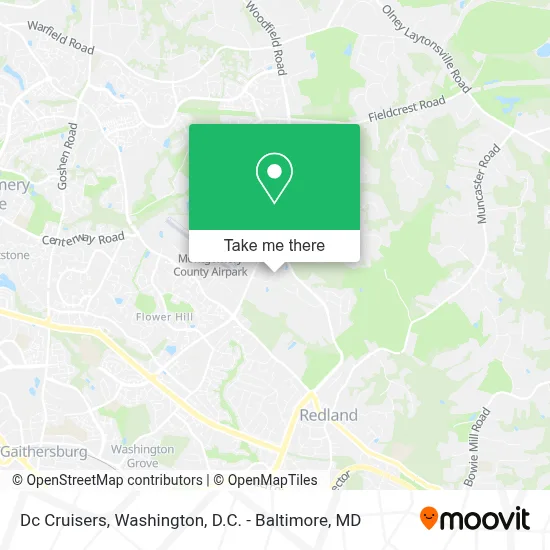 Dc Cruisers map